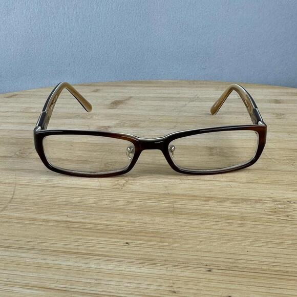 Kate Spade Eyeglasses ANGELA FL4 Brown Rectangular Frame Full Rim Frames ONLY - Picture 1 of 10